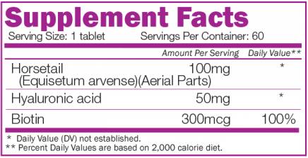 Hair Support - 60 capsules - Nutra Best Europe