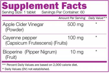 Apple Cider - 60 Tablets - Nutra Best Europe