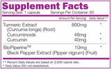 Curcumin and Bio Perine - 60 capsules - Nutra Best Europe