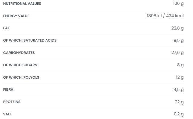 High Protein Bisco | Chocolate 37 grams - Nutra Best Europe