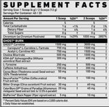 Burn V2 | Thermogenic Powder - 290 grams - Nutra Best Europe