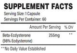 Natural Physique | Beta-Ecdysterone 255 mg - 60 capsules - Nutra Best Europe