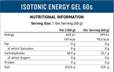 Endurance Energy Isotonic Energy Gel - 20 x 60 grams - Nutra Best Europe