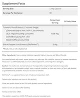 Turmeric Curcumin with BioPerine® - 90 capsules - Nutra Best Europe