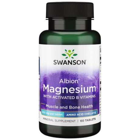 Albion Chelated TRS Magnesium 60 Tablets - Nutra Best Europe