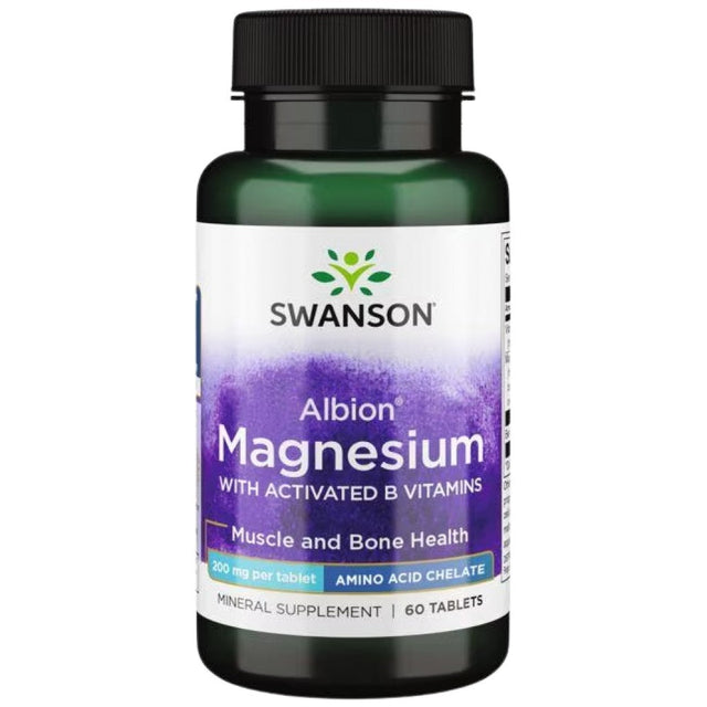 Albion Chelated TRS Magnesium 60 Tablets - Nutra Best Europe