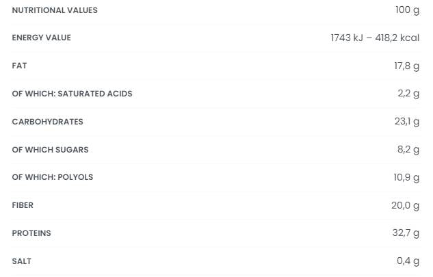 High Protein Snack | Chocolate 55 grams - Nutra Best Europe