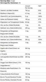 Thyroid Support | with Ashwagandha & Guggul - 90 capsules - Nutra Best Europe