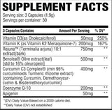 Heart | with Rejuna & Curcumin - 90 capsules - Nutra Best Europe