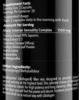 Libidogen Man | with Maca & Damiana - 40 capsules - Nutra Best Europe