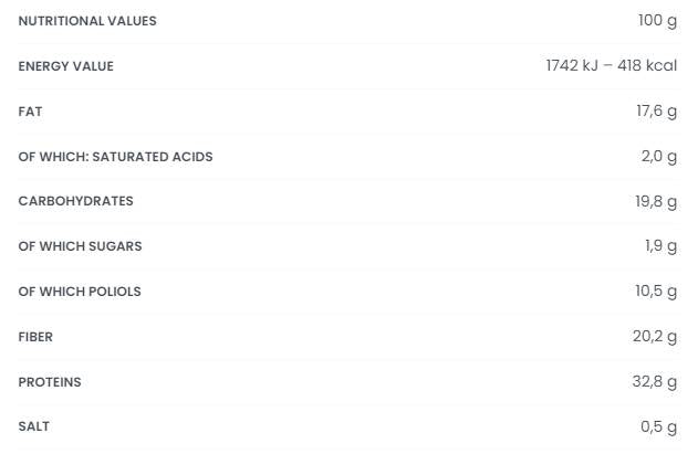 High Protein Snack | Hazelnut 55 grams - Nutra Best Europe