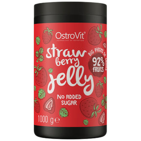 Strawberry Jelly | 92% Real Fruits ~ No Added Sugar 1000 grams - Nutra Best Europe