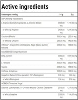 SAW Powder | Super Aggressive Pre-Workout - 400 grams - Nutra Best Europe