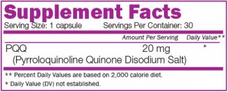 PQQ - 30 capsules - Nutra Best Europe