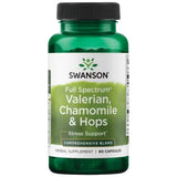 Full Spectrum Valerian, Chamomile and Hops 60 capsules - Nutra Best Europe