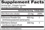 Immune Booster | With Echinacea, Elderberry Extract and Zinc - 120 capsules - Nutra Best Europe