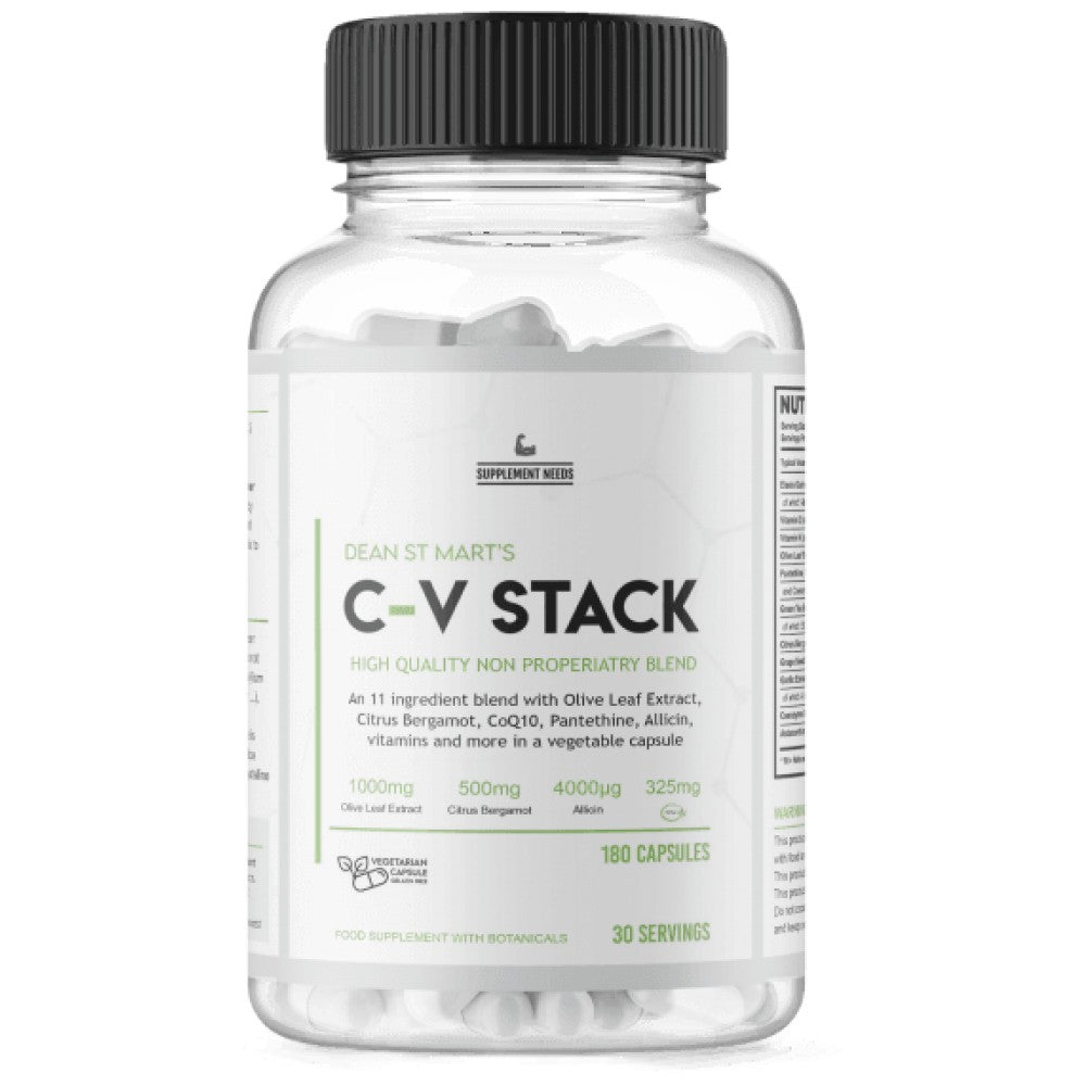 CV Stack | Heart and Cholesterol Support 180 capsules - Nutra Best Europe