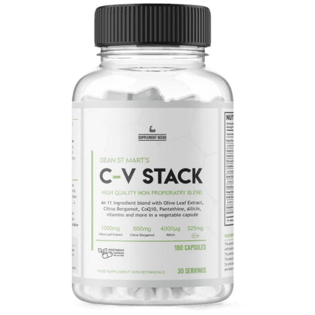 CV Stack | Heart and Cholesterol Support 180 capsules - Nutra Best Europe