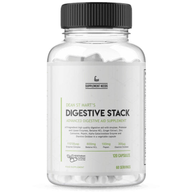 Digestive Stack 120 capsules - Nutra Best Europe