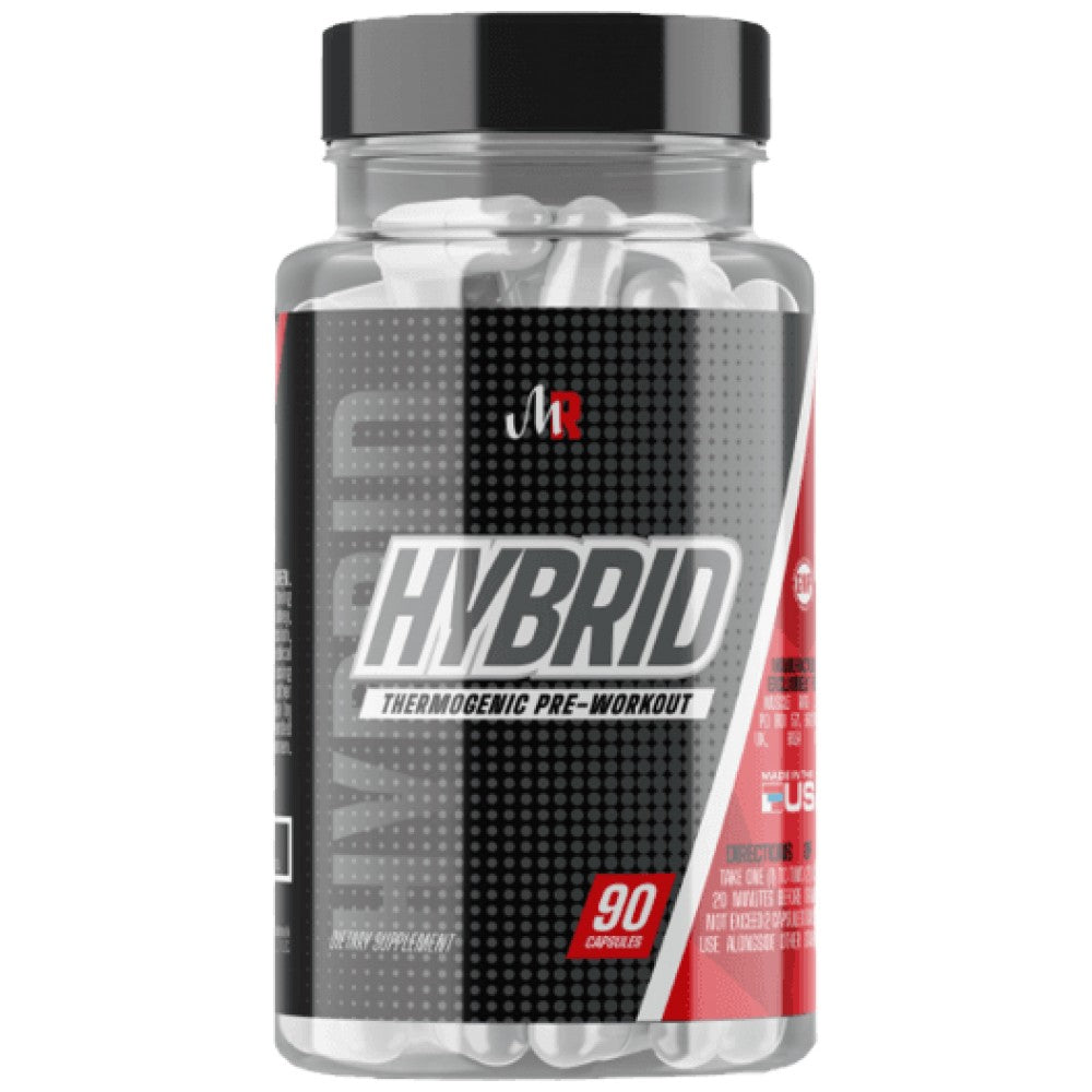 Hybrid | Thermogenic Pre-Workout - 60 capsules - Nutra Best Europe