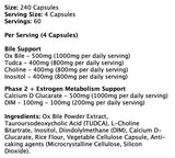 Liver Stack | with TUDCA and DIM 240 capsules - Nutra Best Europe