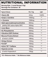 Pre Focus+ | with Stimulants & Nootropics - 225 grams - Nutra Best Europe