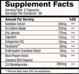 Hybrid | Thermogenic Pre-Workout - 60 capsules - Nutra Best Europe
