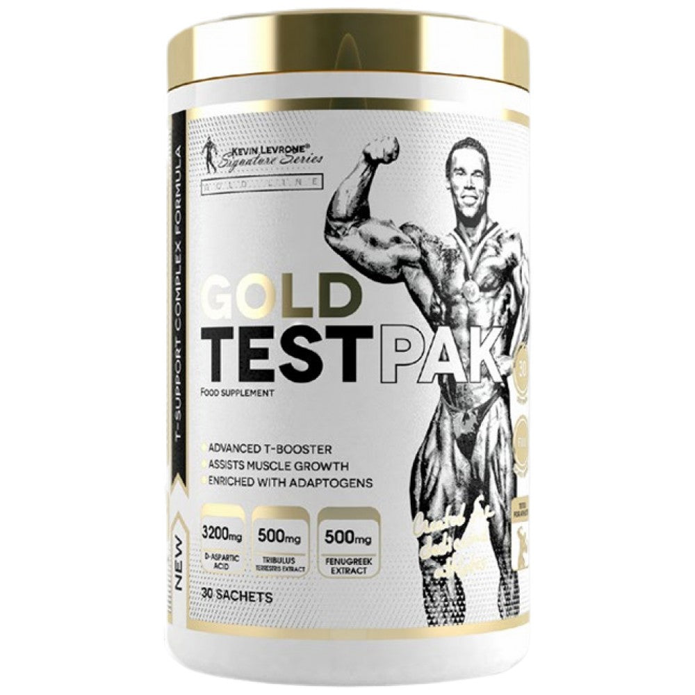 Gold Test Pak | with DAA, Fenugreek & Tribulus - 30 Packets - Nutra Best Europe
