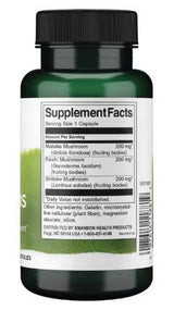 Mood Shrooms | Maitake, Reishi, Shiitake 60 capsules - Nutra Best Europe