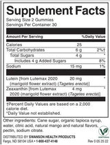 Lutein & Zeaxanthin Gummies | Mango - 60 Chewable Tablets - Nutra Best Europe