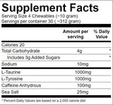 Animal Energy Chews - 120 Chewable Tablets - Nutra Best Europe