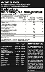 Hype Pump | with NanoSigineBlend - 420 grams - Nutra Best Europe