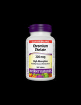 Chromium Chelate/ Chrome (chelate) 200 mcg x 180 tablets - Nutra Best Europe