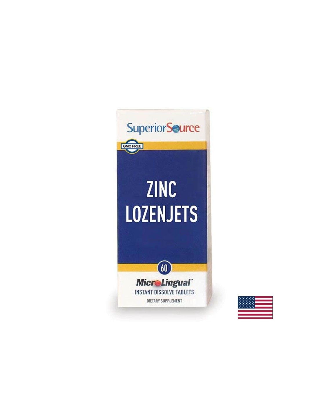 Zinc + Vitamin C - increases immunity, 60 sublingual tablets Superior Source - Nutra Best Europe