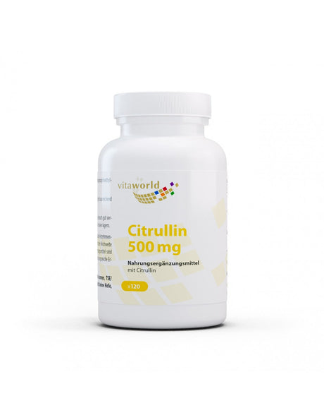 Citrullin / Citrullin 500 mg, 120 capsules - Nutra Best Europe