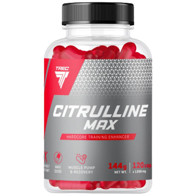 Citrulline Max 1000 mg - 120 capsules - Nutra Best Europe