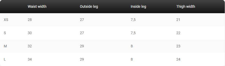 Women's shorts / Shorts 01 LW Classic Grey - Nutra Best Europe