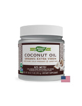 Raw Coconut Oil Organic - 454 grams - Nutra Best Europe