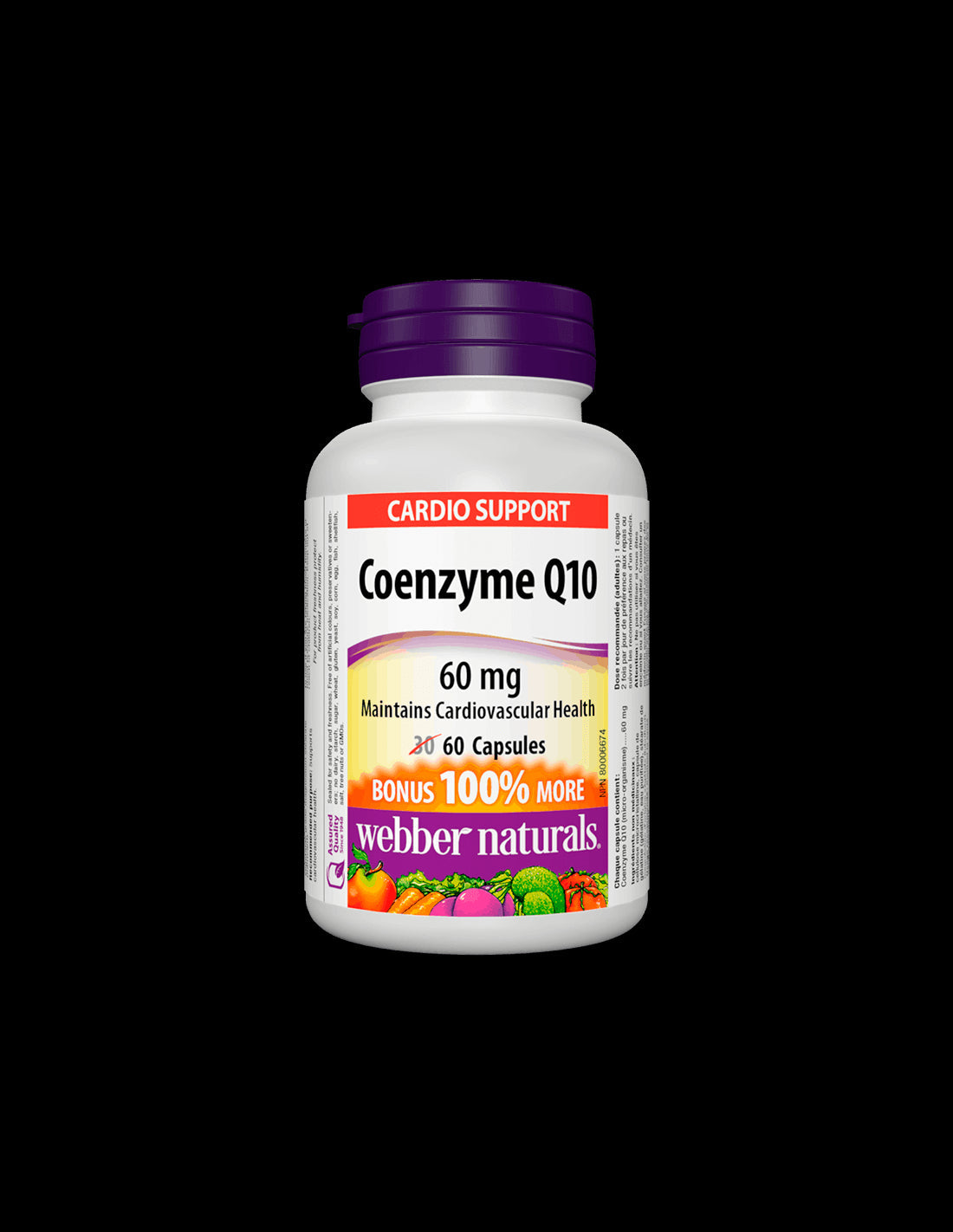 Coenzyme Q10 / Coenzyme Q10, 60 mg, 60 capsules - Nutra Best Europe