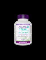 Collagen30® with Biotin / Collagen (bioactive collagen peptides) with biotin, 120 tablets Webber Naturals - Nutra Best Europe