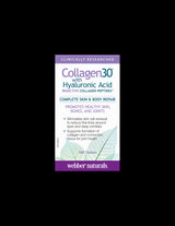 Collagen30® with Hyaluronic Acid / Collagen (bioactive collagen peptides) with hyaluronic acid, 180 tablets Webber Naturals - Nutra Best Europe