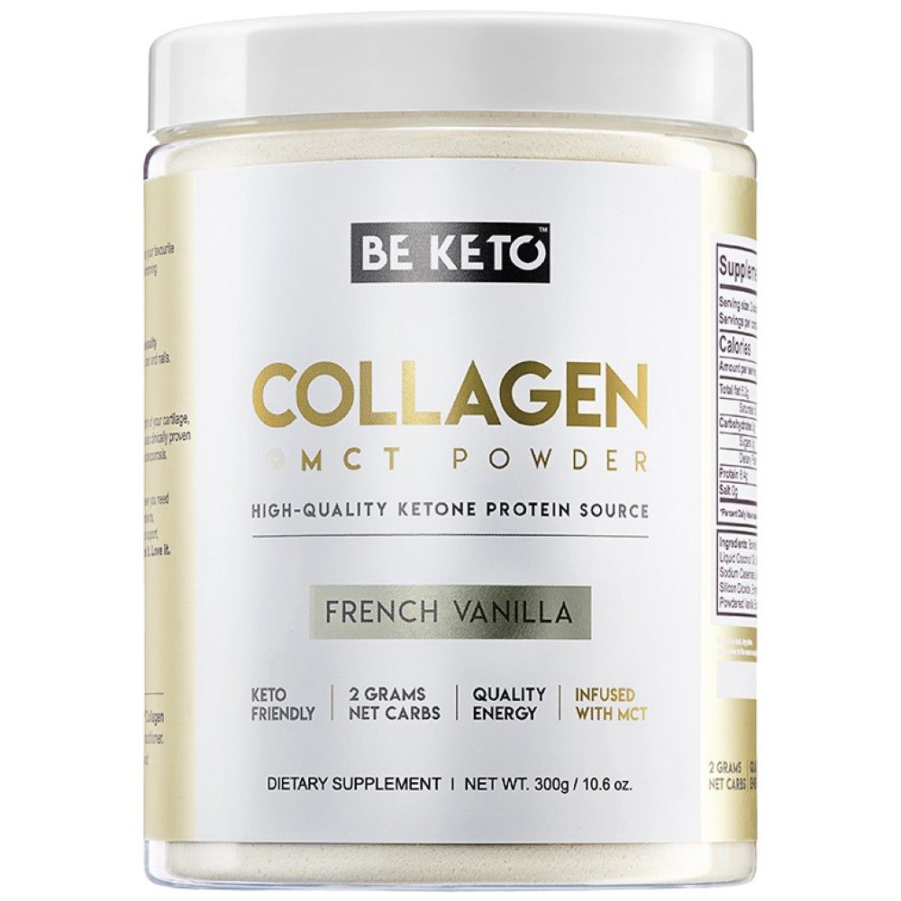 Keto Collagen + MCT Powder - 300 grams - Nutra Best Europe