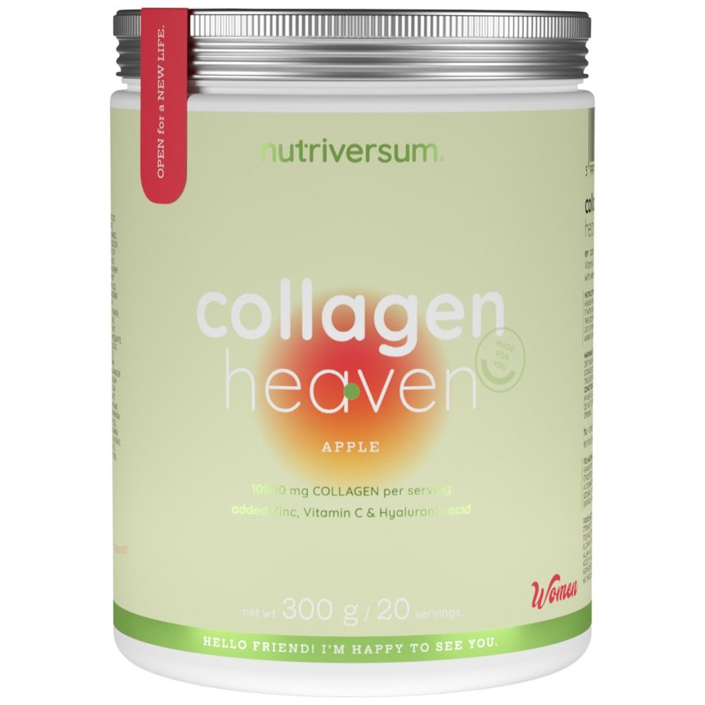 Collagen Heaven | added Zinc, Vitamin C and Hyaluronic Acid - 300 grams - Nutra Best Europe