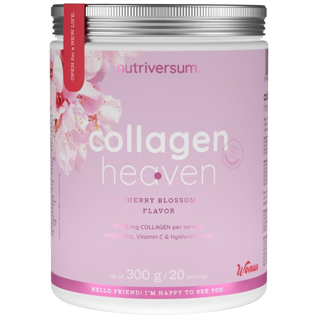 Collagen Heaven | added Zinc, Vitamin C and Hyaluronic Acid - 300 grams - Nutra Best Europe