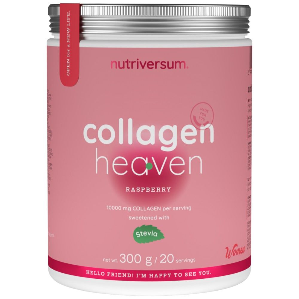 Collagen Heaven | added Zinc, Vitamin C and Hyaluronic Acid - 300 grams - Nutra Best Europe