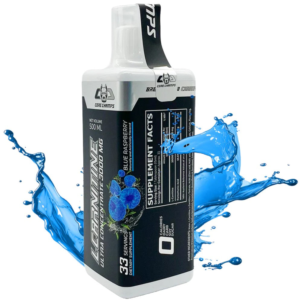 L-Carnitine Liquid 3000 mg - 500 ml - Nutra Best Europe