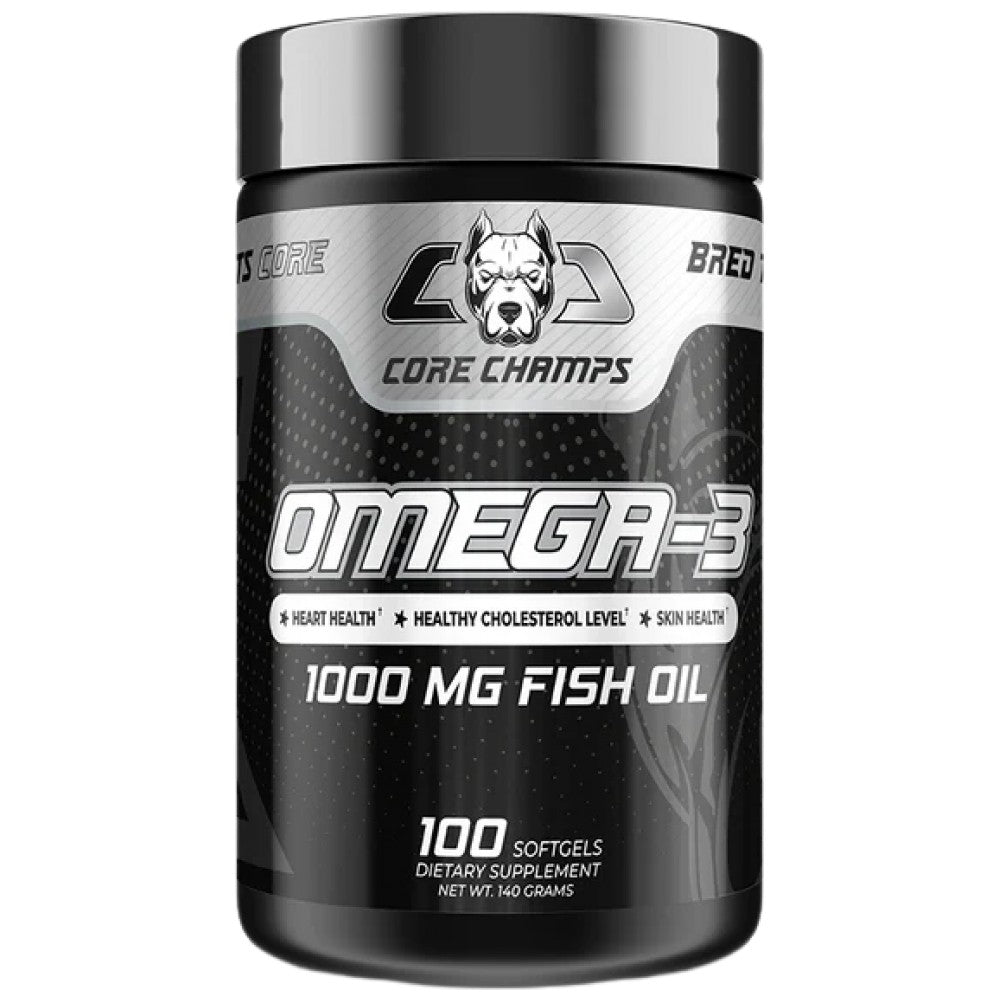 Omega 3 1000 mg - 100 Gel Capsules - Nutra Best Europe