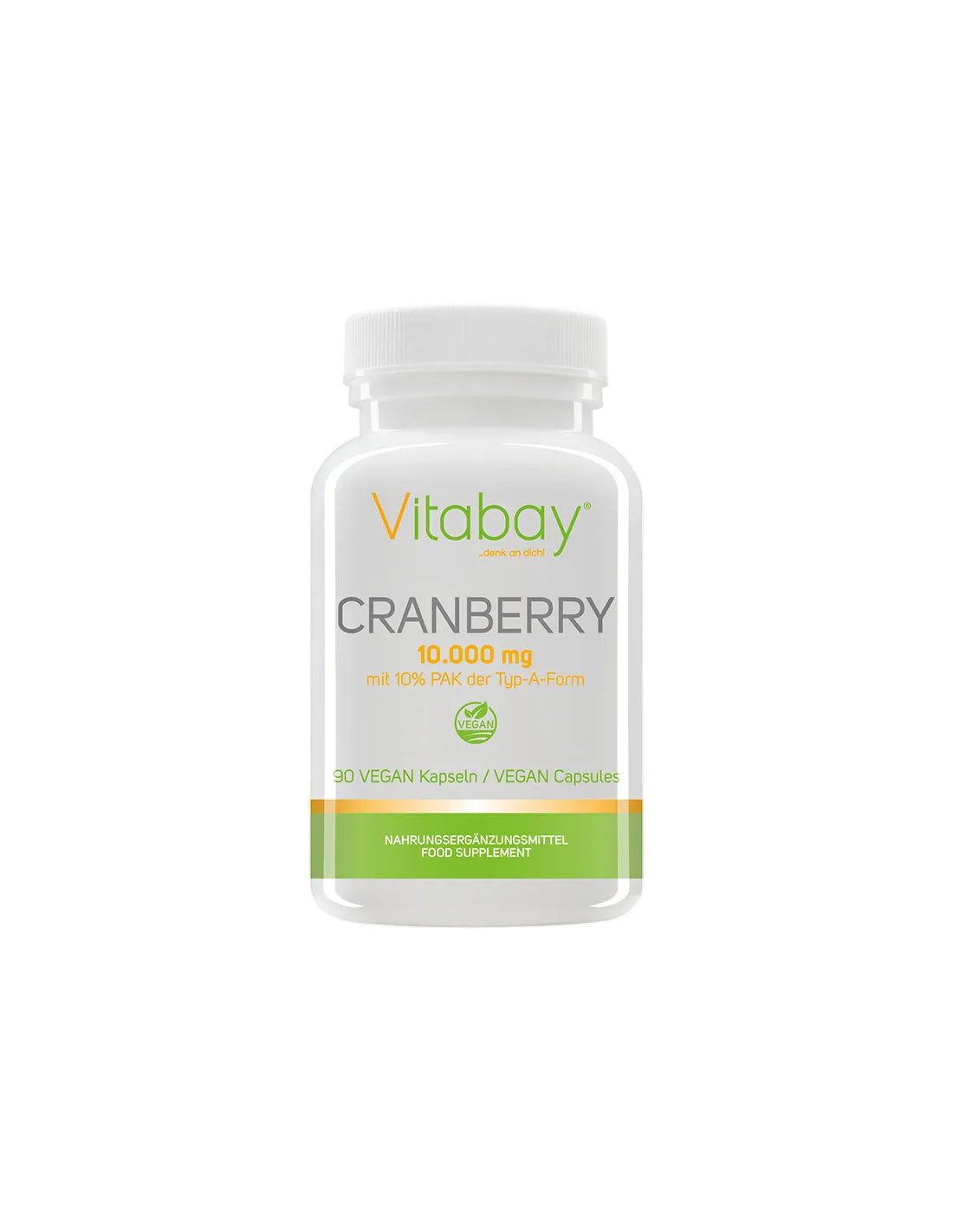 Cranberry Extrakt / American cranberry (extract, 10% proanthocyanidins), 90 capsules Vitabay - Nutra Best Europe
