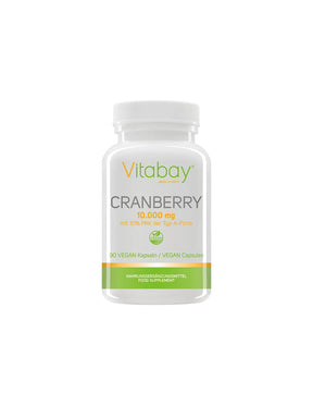 Cranberry Extrakt / American cranberry (extract, 10% proanthocyanidins), 90 capsules Vitabay - Nutra Best Europe