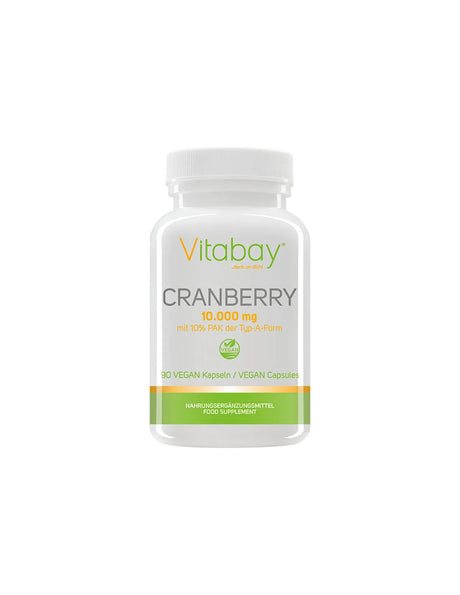 Cranberry Extrakt / American cranberry (extract, 10% proanthocyanidins), 90 capsules Vitabay - Nutra Best Europe